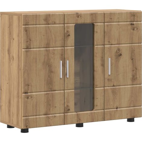 Armario de Madera Roble artesanal 88,5 x 30,5 x 73 cm vidaXL (1/5)