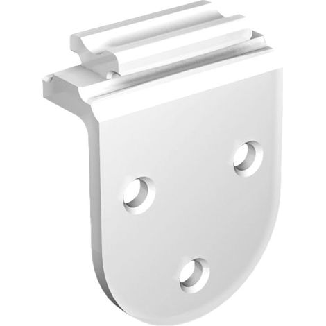 Patin non démontable - Décor : Blanc - Matériau : polyamide - MANTION (1/3)