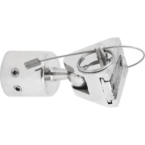 Charnière Pivotante en Acier Inoxydable 25MM pour Pont de Bateau - Pièce d'Accastillage Marin (1/5)