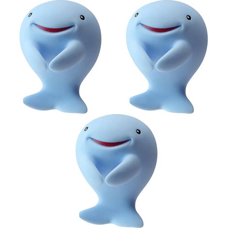 Organisateur mural en forme de dauphin avec ventouses ultra-résistantes, porte-brosse à dents pour enfants en silicone durable et fa (1/5)