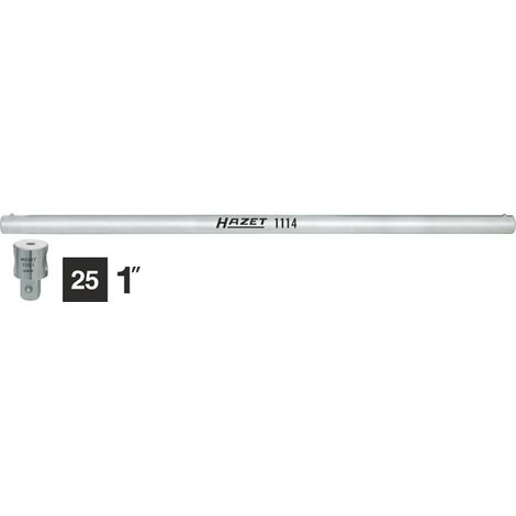 Hazet Schiebestück, mit Drehstange 1115/2, 1 (25 mm) Vierkant massiv, 2-tlg.