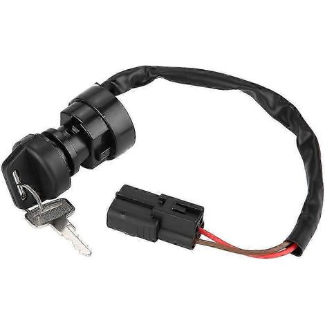 Mise à niveau OEM du commutateur à clé pour Yamaha Grizzly YFM 350 550 660 700 (1/5)