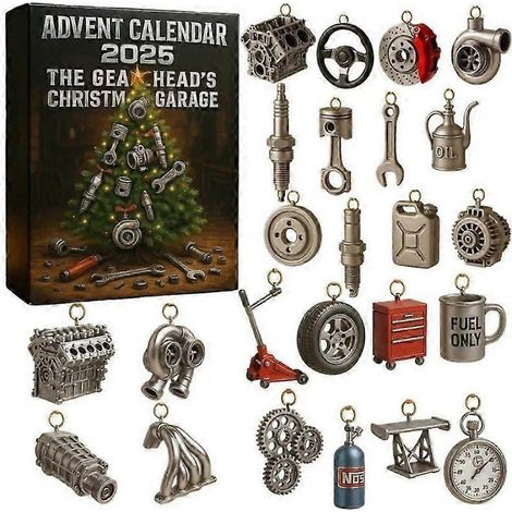 Calendrier de l'Avent 2025 : Le garage de Noël des passionnés de mécanique (1/2)