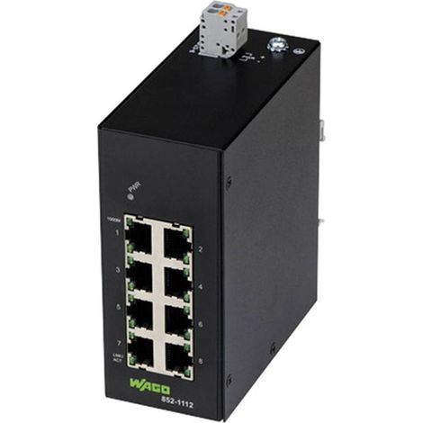WAGO 852-1112 Nombre de ports Ethernet: 8 1 pc(s) S079061 (1/3)