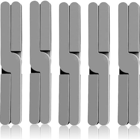 Set di sottobicchieri in silicone - Resistenti al calore - Set da 5 pezzi - Pieghevoli - Antiscivolo