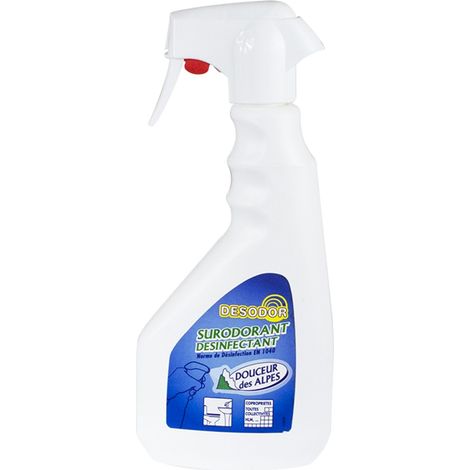 Surodorant Nettoyant Concentre SICO DESODOR 500ml - Parfum Douceur des Alpes - WC, Sanitaires et Poubelles - Sans Rinçage