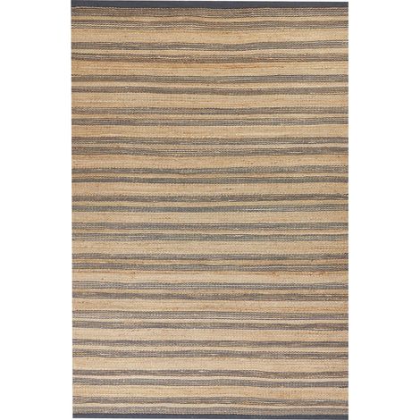 Teppich BUDHO Beige 160 x 230 cm Jute