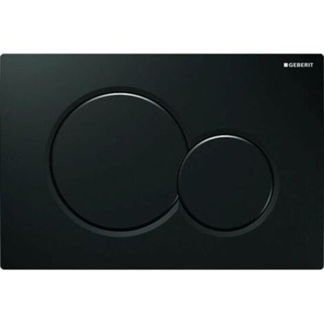 Plaque de commande wc, Geberit Sigma01 - Placca di comando SIgma01, nera 115.770.DW.5