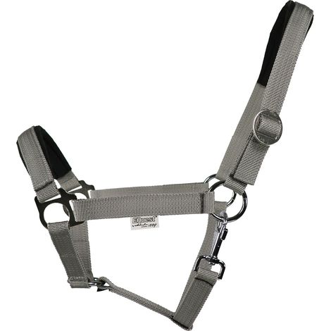 EQuest Halfter Regular Plus aus Polypropylen, grau - L / Warmblut / Full (1/3)