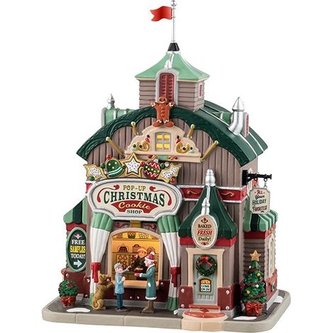 Pop-Up Christmas Cookie Shop con Alimentatore 4.5V Cod. 45248