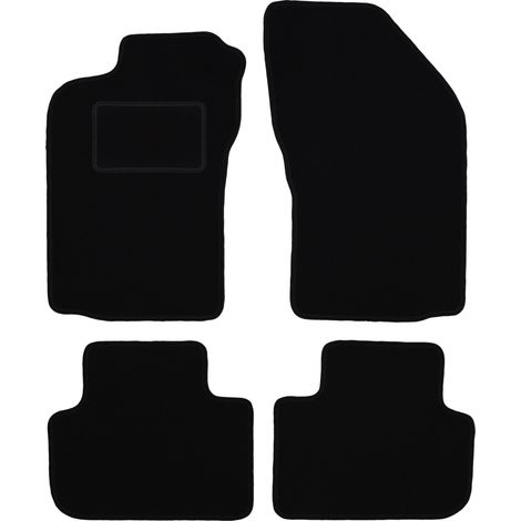 Tappetini in velluto nero per: Alfa Romeo 147 hatchback (2000-2010) (1/5)