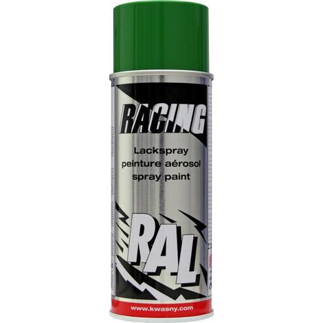 Bombe de peinture carrosserie voiture Racing RAL6002 Vert feuillage 400ml (1/2)