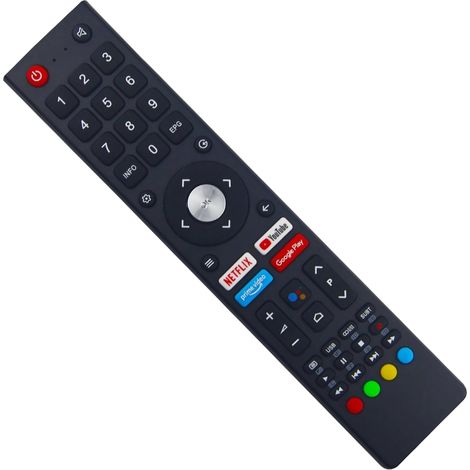 Télécommande De Rechange - Pour TV CHiQ Changhong U55H7A U43H7A L32H7S L40H7S L43H7S U43H7S U58H7S U50H7SX - Compatible Fonctionnelle - 1 Pièce
