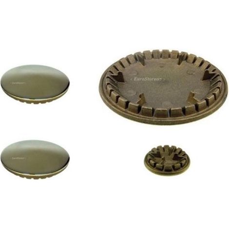 SPARTIFIAMMA ADATTI PER CUCINA GAS BOMPANI BORAL OTTONE  2 MEDIO NERO S 0413 (1/2)
