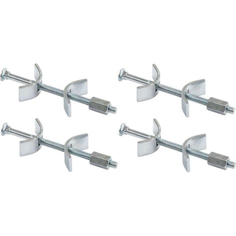 Cyclingcolors – Lot de 4 Vis Relieuses M6 × 150 mm – Assemblage Robuste de Panneaux en Bois – Étriers de Fixation Inclus – Meubles et Structures (1/3)