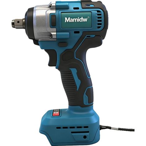 Llave de impacto, 900 Nm de par, motor sin escobillas, sin batería. (1/2)