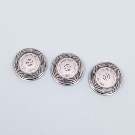Lot de 3 têtes de coupe SH30 compatibles avec les rasoirs S100, S106, S108, S110, S321, S330 et S331.