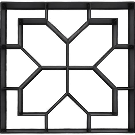Rosvola Chemin en béton réutilisable de pavage manuel de fabricant de marche de 40CM pour le trottoir de cour de jardin (1/5)