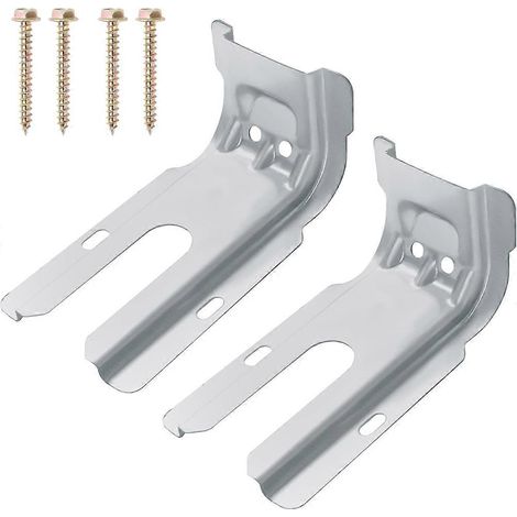 Kit de 2 supports anti-basculement 316112005 pour cuisinière/four Frigidaire, remplace les références 316107200, 316112003, 316112004 et 316541700 (1/5)