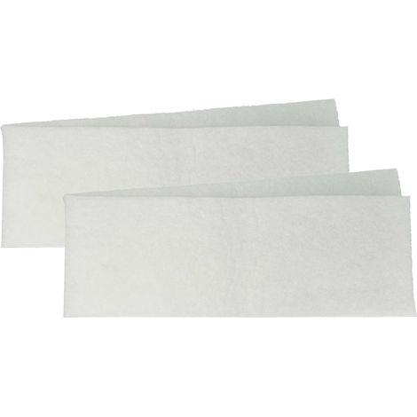 vhbw 4x Filtro de aire G4 compatible con Wolf CWL 300, 400 ventilador (4x filtro espuma)