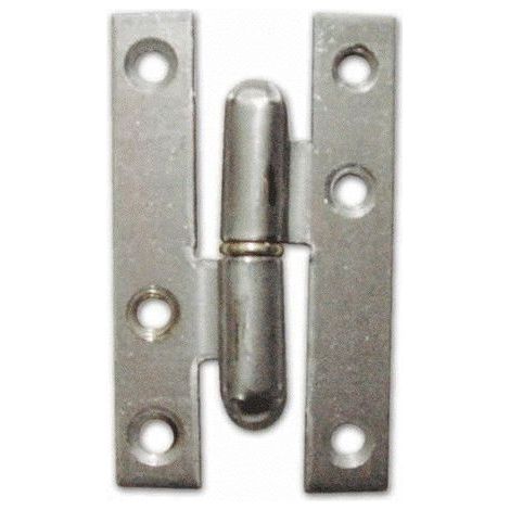 CERNIERA MOBILI PAUMELLES SX 80X50MM ACCIAIO (1/2)