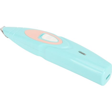 Tondeuse à chien sécurité professionnelle tondeuse à pattes électrique rechargeable à faible bruit pour chiens chats animaux de compagnie bleu (1/5)