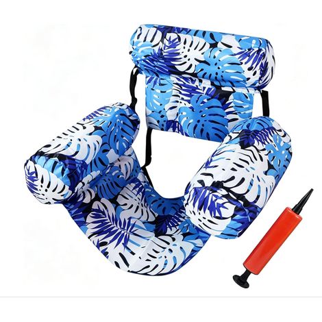Matelas de piscine, jouets de piscine gonflables, aides à la natation gonflables, accessoires de piscine, jouets de piscine,90x40,5x61cm (1/5)