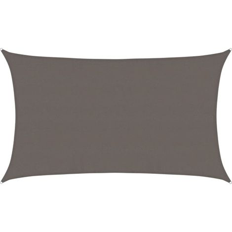 Maison Exclusive - Sonnensegel 160 g/m² Anthrazit 5x8 m HDPE