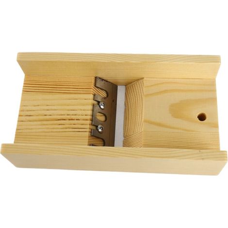 Biseau à Savon en Bois, Lame Tranchante Raboteuse Bougies -pain Moule pour Bricolage Artisanat, Savon à la Main Faisant un Outil de (1/5)