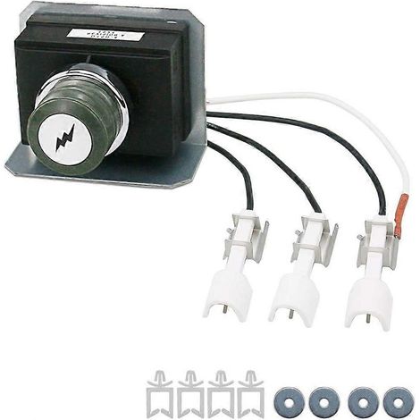 Électrode d'allumage électronique de remplacement pour accessoire d'allumage universel pour fournaise à gaz 7629 R9UD (1/3)