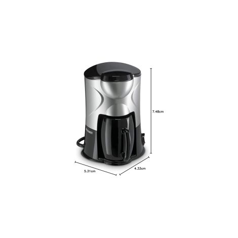 Dometic Perfect Coffee MC01 Cafetiere 1 Tasse, 150 ML 12 V, Noir/Gris