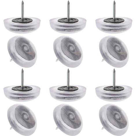 Protections pour pieds de meubles avec clous tapissier, 24 unités en (1/5)