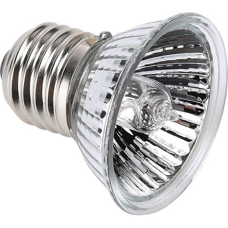 Support de lampe UVA/UVB pour reptiles, pince réglable, base en céramique, pour tortues, lézards, serpents et terrariums, finition blanche.-AquaForge (1/5)