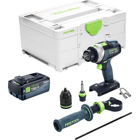 Festool TPC 18/4 I-Basic Perceuse-visseuse à percussion sans fil 18 V 75 Nm + 1x batterie 8,0 Ah + chargeur rapide + Systainer