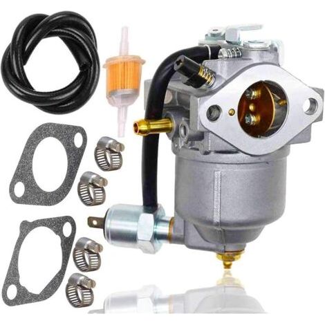 Pair Compatible avec carburateur AM128355 + conduite de carburant/filtre à carburant pour tracteur de pelouse John Deere 2317 2718 9330 LX188 LX279 LX289 17HP (1/5)