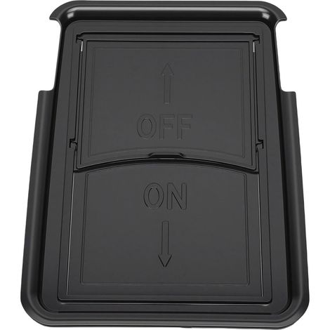 Hidden Armrest, Storage Box, Center Console, Replacement Secret Compartment for 2022 SUVs, Compatible with Premium Black Plastic Construction (1/5)