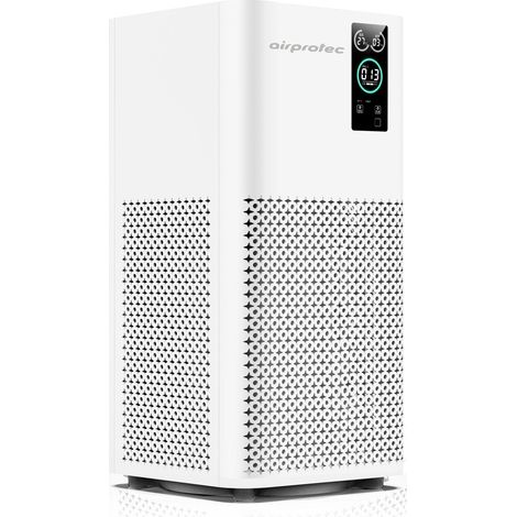 Purificador de Aire Inteligente AIRPROTEC 460 – Tecnología Médica y NASA  HEPA H13 e Ionizador