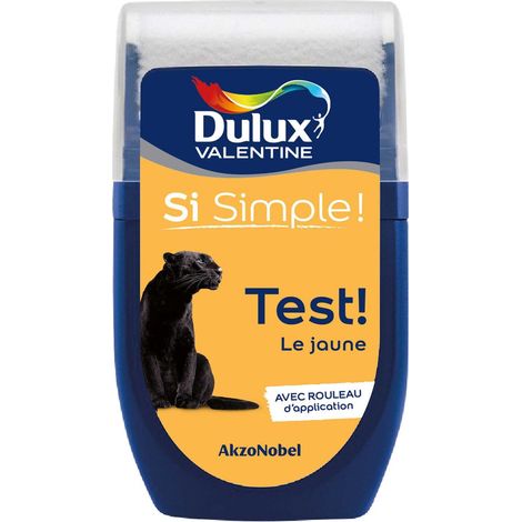 [PROMO] Dulux Valentine Si Simple - Peinture toutes pièces - Testeur Mat Le Jaune 30 mL (1/5)