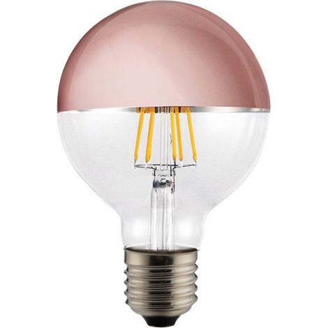 Ampoule LED 6W G125 Demi Miroir Cuivre