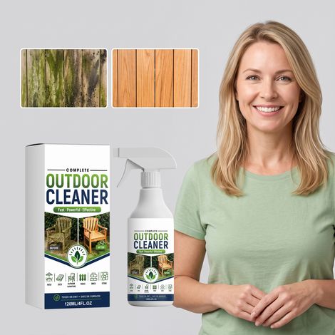 Reiniger für den Außenbereich, für die tägliche Pflege von Haus und Terrasse, für Holzböden, Tisch- und Stuhlpflege und -renovierung, vielseitiges, tragbares Pflegemittel – 120 ml -- BIEMMEDUE (1/5)