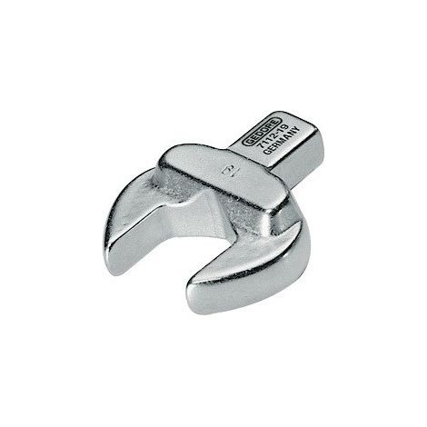 Llave plano encajable, lado e/planos : 22 mm, Varilla 14 x 18 mm, Ancho : 50 mm, altura : 11,0 mm