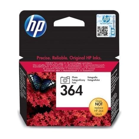 Ink-jet hp 364 schwarz spezialfoto photosmart premium-c309a/series c5300 / c6300 / b8500 / d5400 130pag 10x15