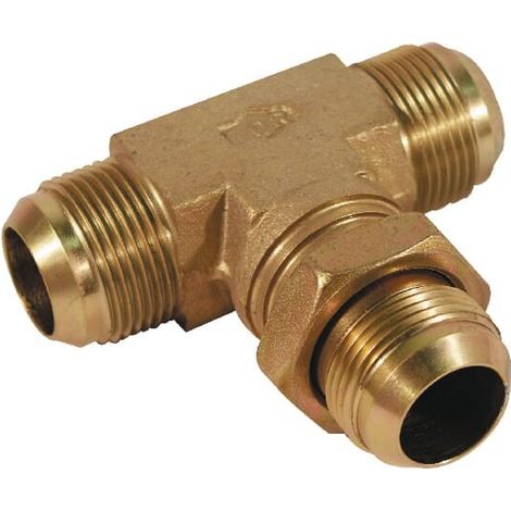 Racor en T orientable pasatabique JIC/UNF 9/16 ALFAGOMMA TS09