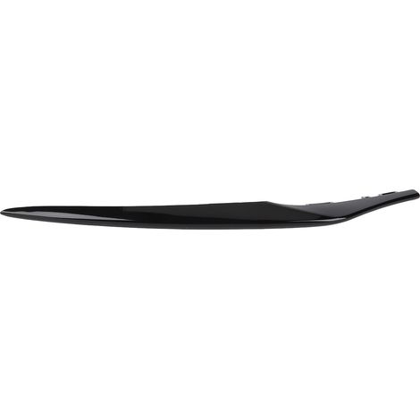 Garniture de pare-chocs avant noir brillant, protection améliorée, moulage au look élégant pour classe CLA C117 version standard 2016 à 2019 droite (1178855100) (1/5)