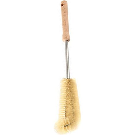 Jeffergarden Brosse à Bouteille à Long Manche en Bois, Large Application de Brosse à Bouteille d'Eau pour Tasse à Eau pour Mélangeur à Grande Vitesse (1/5)
