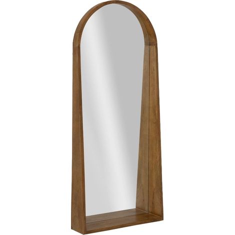 Grand miroir en bois de manguier Marley (1/5)