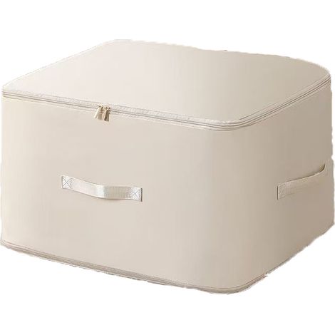 Sac de rangement pour couette de grande capacité, sac de rangement de voyage portable, 544260cm, couleur abricot (1/5)