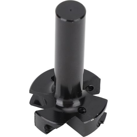 Four-flute end mill, carbide end mill, used for surface finishing, woodworking machine tool, shank diameter 1/4 inch.