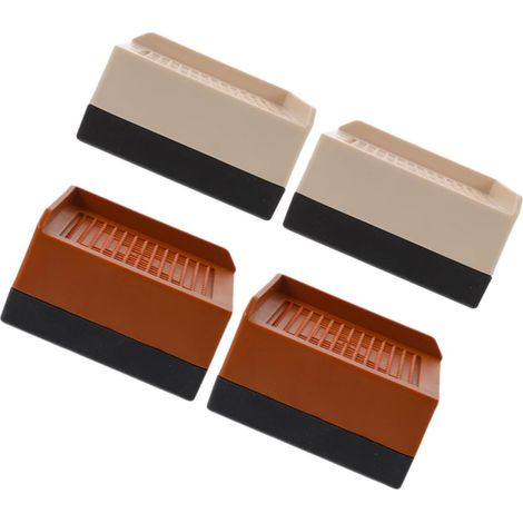 Rehausseurs de pieds meubles Yardenfun en plastique et caoutchouc (1/5)