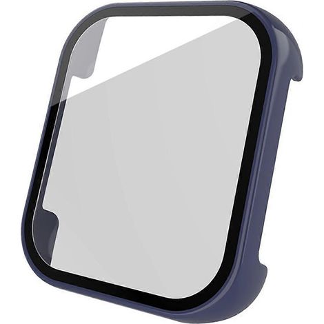 Kratzfeste Displayschutzhülle für Apple Watch Series 2 42/46 mm – Einteilige Hülle – 46 mm – Blau (1/4)